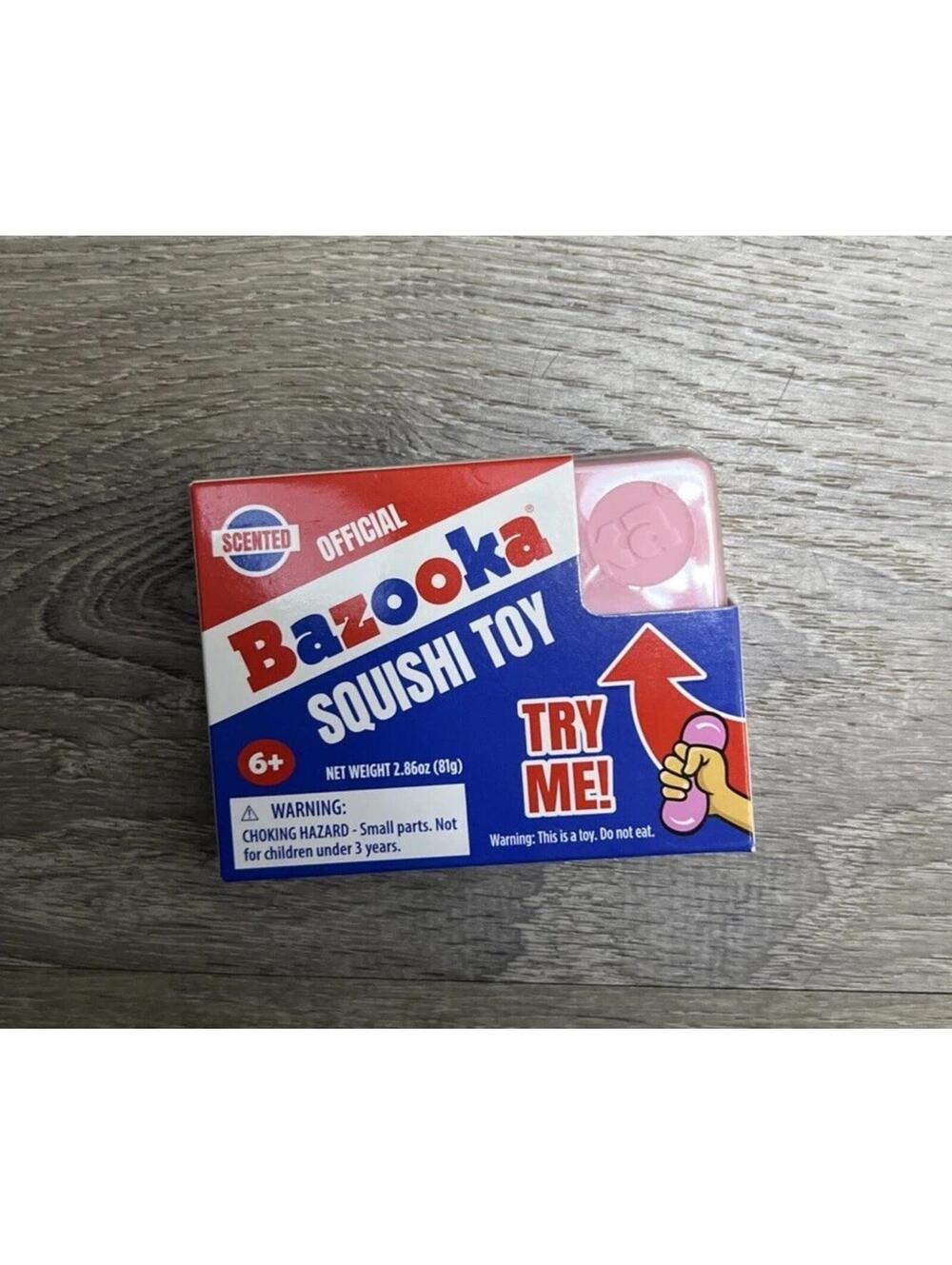 Bazooka Gum Squishy Toy by Incredible Toys, Scented, Block of Gum Squeeze Fidget